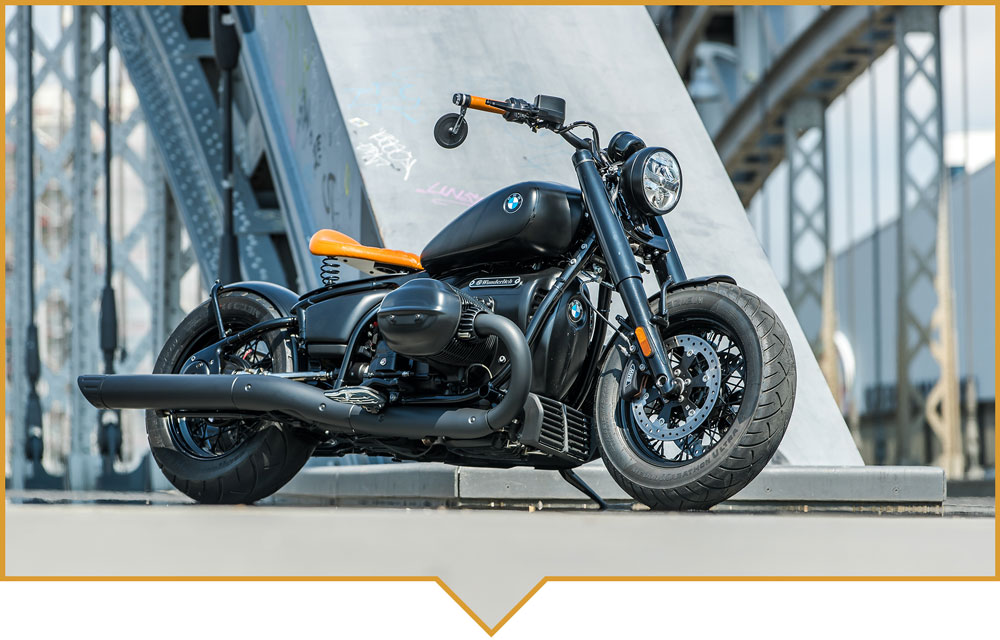 Wunderlich Boxer Spirit BMW R 18 Bobber RockBob menu navigation tab